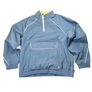 Paper Planes XL PFC Half Zip Blue Pullover Jacker
